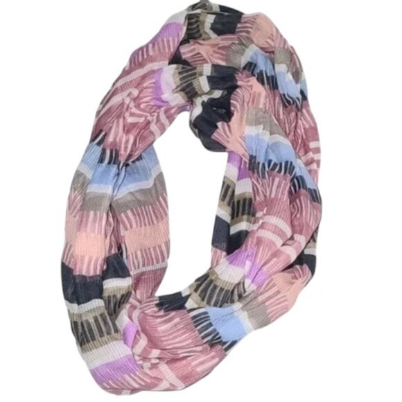 🔥🔥SALE🔥🔥Women's Multi Colored Infinity Scarf - Picture 1 of 2